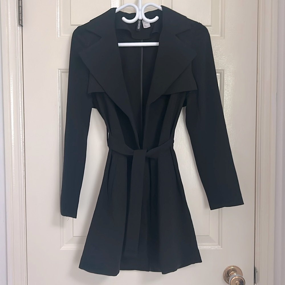 H&M Divided Black Coat